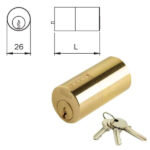 CILINDRO APP.TONDO 50                  852507 ISEO 852507 ISEO CILINDRI                S ISEO