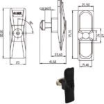 SERRATURA MOBILI APP.PUSH               160551 OMR 160551 OMR SERR.MOBILI APPLICARE    S OMR