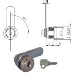 CILINDRO LEVETTA mm 20 D.19             165580 OMR 165580 OMR CILINDRI                 S