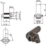 CILINDRO LEVETTA mm 20 D.19             163476 OMR 163476 OMR CILINDRI                 S OMR