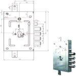 SERRATURA SIC.TRIPLICE CIL.            2655G-02 CR 2655G-02 CR SERR.BLINDATE             S CR