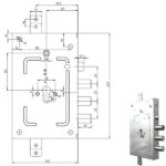 SERRATURA SIC.TRIPLICE CIL.            2655G-52 CR 2655G-52 CR SERR.BLINDATE             S CR
