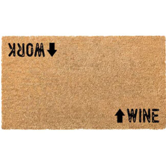 ZERBINO COCCO/PVC WORK WINE         cm 40x 70 XTRA GG00075 *ZERBINI COCCO               C XTRA