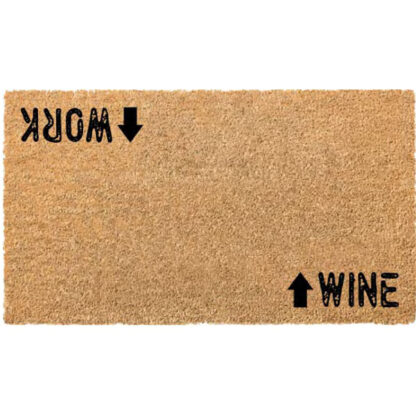 ZERBINO COCCO/PVC WORK WINE         cm 40x 70 XTRA GG00075 *ZERBINI COCCO               C XTRA