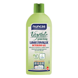 DETERSIVO LAVASTOVIGLIE GEL VEGETALE ml 500 NUNCAS F14 4001061 NUNCAS                       C NUNCAS