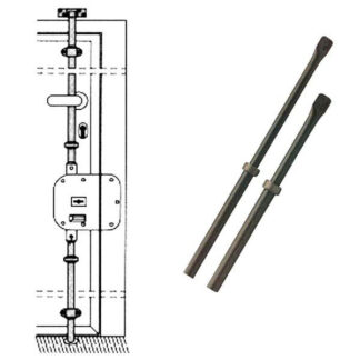 ASTE SERRATURE TRIPLICE              Pz 2 90-01 CR 90-01 CR VARIE                     S CR
