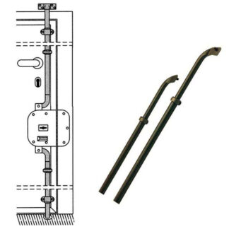 ASTE SERRATURE TRIPLICE              Pz 2 91-01 CR 91-01 CR VARIE                     S CR