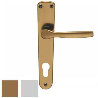 MANIGLIA GINEVRA ALL BRO PLACCA 8x85 YALE  BRIALMA G0122RY85F4 MANIGLIE                     F BRIALMA