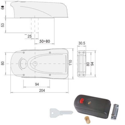 ELETTROSERRATURA APP.FERRO         1A731-00-0 CISA 1A731.00.0 CISA ELETTROSERRATURE APP.   S CISA