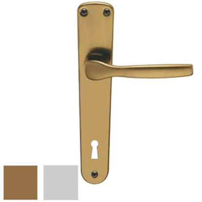 MANIGLIA GINEVRA ALL BRO PLACCA 8x70       BRIALMA G0122RC70F4 MANIGLIE                     F BRIALMA