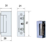 INCONTRO ELETTRICO SERRATURE       15100-00-0 CISA 15100.00.0 CISA VARIE                   S CISA