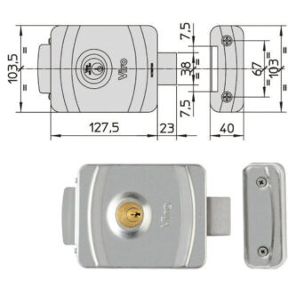 ELETTROSERRATURA APP.FERRO V9083         9083 VIRO 30908307940000 VIRO ELETTROSERRATURE APPLIC.S VIRO