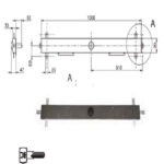 SERRATURA BASCULE SPRANGA POMPA        6002 KASSEL 6002/6SA/CP KASSEL SERR.BASCULANTI       S KASSEL