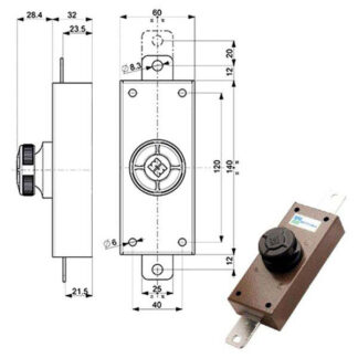 SERRATURA FERROGLIETTO VERTICALE     34325 MOTTURA 34325V000X MOTTURA SERR.LEGNO APPLICARE S MOTTURA