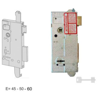 SERRATURA DM INF.MULTIPUNTO        57218-45-0 CISA 57218.45.0 CISA SERR.ALL/FERRO INFILARE S CISA