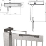 CHIUDICANCELLO AERODINAMICO NERO DC680G ASSA ABLOY DC680G.9004 MAB ASSA ABLOY CHIUDIPORTA   S ASSA ABLOY