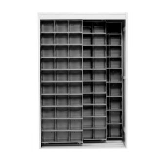 MOBILE 2 PANNELLI 127x60 h 195 POSTI 154   MOBILPL CB400/2A.GS CASSETTIERE E CONTENITORI    F MOBILPLASTIC