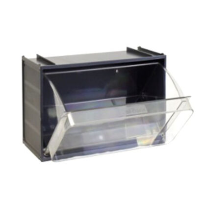 CASSETTIERA CRYSTAL BOX C 1  300x155 h 175 MOBILPL CB 50/3.GS CASSETTIERE E CONTENITORI    F MOBILPLASTIC