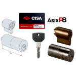 CILINDRO APP.TONDO DOPPIO 55       0Q150-00-0 CISA 0Q150.00.0.12 CISA CILINDRI                S CISA