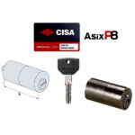 CILINDRO APP.TONDO 55              0Q210-55-0 CISA 0Q210.55.0.12 CISA CILINDRI                S CISA