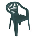 SEDIA RESINA BRACC.LYRA VERDE            PROGARDEN LYR180VE ARREDO GIARDINO PROGARDEN    C PROGARDEN
