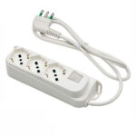 MULTIPRESA 3x2PT SK BIANCO INT   RETAIL  47460 FME 47460 AVVOLGICAVI E PROLUNGHE      F FME
