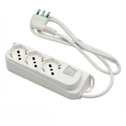 MULTIPRESA 3x2PT SK BIANCO INT   RETAIL  47460 FME 47460 AVVOLGICAVI E PROLUNGHE      F FME