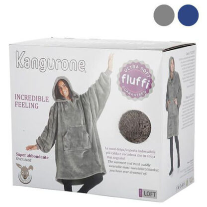 COPERTA MANICHE BLU              KANGURONE KANGURU 1306 CIABATTE                     C KANGURU