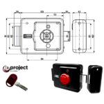 ELETTROSERRATURA MOTORIZZATA SX      49XD2 MOTTURA 49XD2NS6P0 MOTTURA ELETTROSERR. APPL.   S MOTTURA