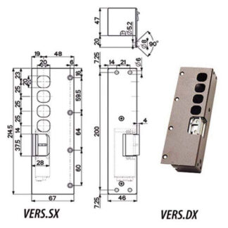 FERROGLIERA ELETTRICA ALTA DX        94081 MOTTURA 94081VDDMN MOTTURA VARIE                S MOTTURA