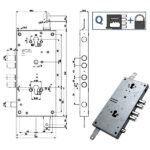 SERRATURA SIC.TRIPLICE               898T1 MOTTURA 898T171W0Q MOTTURA SERR.BLINDATE        S MOTTURA