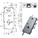 SERRATURA SIC.TRIPLICE               898T1 MOTTURA 898T187W0Q MOTTURA SERR.BLINDATE        S MOTTURA