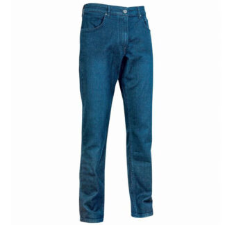PANTALONE JEANS GUADO BLU L           ROMEO UPOWER EX245GJ-32 INDUMENTI LAVORO             F UPOWER