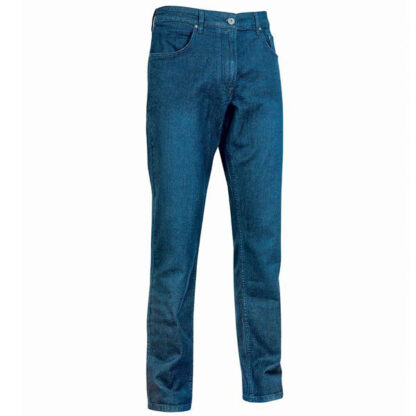 PANTALONE JEANS GUADO BLU M           ROMEO UPOWER EX245GJ-30 INDUMENTI LAVORO             F UPOWER