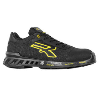 SCARPE FRANK NERO/GIALLO BASSE 39       S1P UPOWER RV20036-39 SCARPE ANTINFORTUNISTICHE    F UPOWER