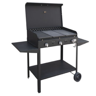 BARBECUE GAS ZEUS 3 FUOCHI   cm  80x40 h  90 MILLE 554.03 *BARBECUE A GAS              C MILLE