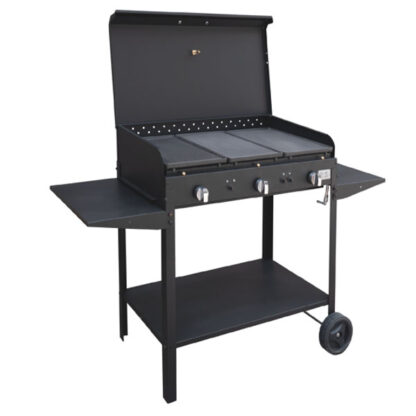 BARBECUE GAS ZEUS 3 FUOCHI   cm  80x40 h  90 MILLE 554.03 *BARBECUE A GAS              C MILLE