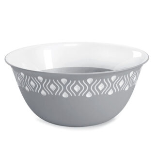 INSALATIERA PLASTICA TOSCA GRIGIO   cm 13 STEFANPL 54902 INSALATIERE PLASTICA         C STEFANPLAST