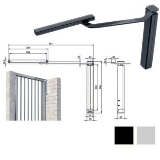 CHIUDICANCELLO VERTIC.DX ARGENTO DC630G ASSA ABLOY DC630G-R-EV1 MAB ASSA ABLOY CHIUDIPORTA   S ASSA ABLOY