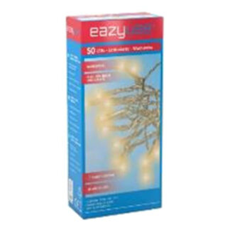 CATENA LUCI LED BIANCHE CALDE      m 5,20 EAZY USE DL-S002EZU LUCI DECORATIVE              C EAZY USE