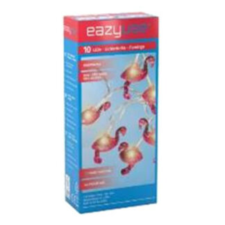 CATENA LUCI LED FENICOTTERI    m 1,20     EAZY USE DL-S004EZU LUCI DECORATIVE              C EAZY USE