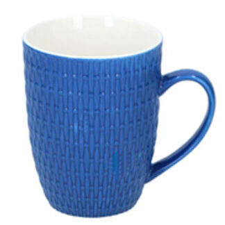 TAZZA MUG PORCELLANA FABRIC            cc 343 EDCO 871125219216 TAZZE CERAMICA               C EDCO