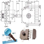 SERRATURA SIC.QUINTUPL.SX POMPA      30641 MOTTURA 30641VS5BJ933A MOTTURA SERR.LEGNO APPLICARE S MOTTURA