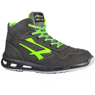 SCARPE HUMMER VERDE/GIALLO ALTE 39       S3 UPOWER RL10174-39 SCARPE ANTINFORTUNISTICHE    F UPOWER