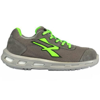 SCARPE SUMMER GRIGIO/VERDE BASSE 39     S1P UPOWER RL20346-39 SCARPE ANTINFORTUNISTICHE    F UPOWER