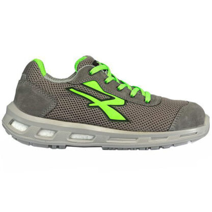 SCARPE SUMMER GRIGIO/VERDE BASSE 39     S1P UPOWER RL20346-39 SCARPE ANTINFORTUNISTICHE    F UPOWER