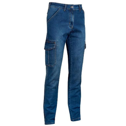 PANTALONE JEANS GUADO BLU L           TOMMY UPOWER EX244GJ-32 INDUMENTI LAVORO             F UPOWER