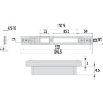 CONTROPIASTRA SERRATURE            06463-74-0 CISA 06463.74.0 CISA VARIE                   S CISA
