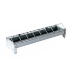 MANGIATOIA PULCINI BARRETTE cm 40x7,0 h 3,5 031.20 ABBEVERATOI-MANGIATOIE       F CONTRO FRATELLI