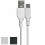 CAVO RICARICA USB-A TYPE C cm 100 BIA. 3655 TIEMME 3655W ACCESSORI TELEFONIA          F TIEMME